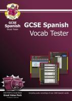 Vorderes Coverbild GCSE Spanish Interactive Vocab Tester - DVD-ROM and Vocab Book (A*-G Course)