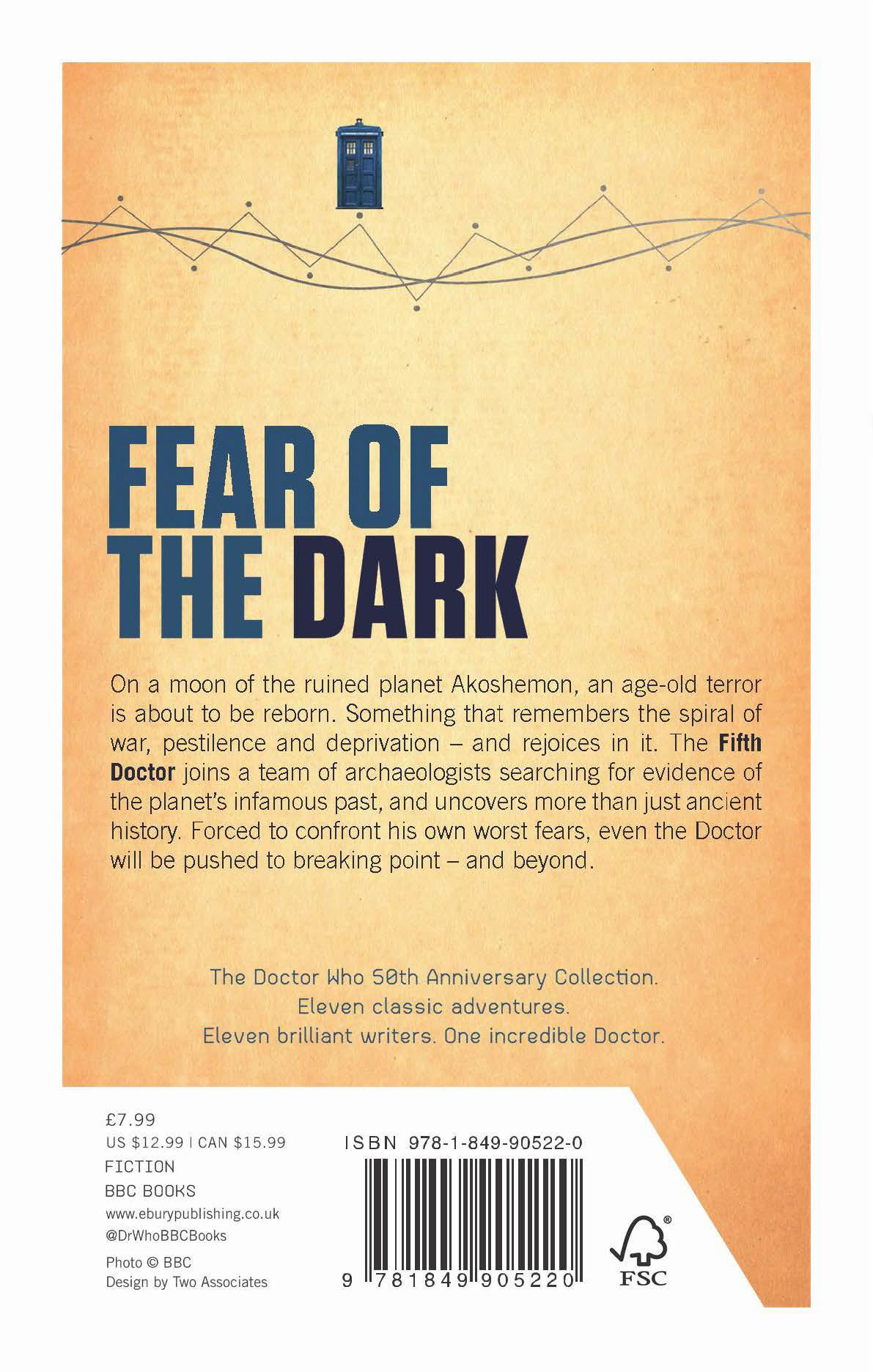 Rückseitencover Doctor Who: Fear of the Dark