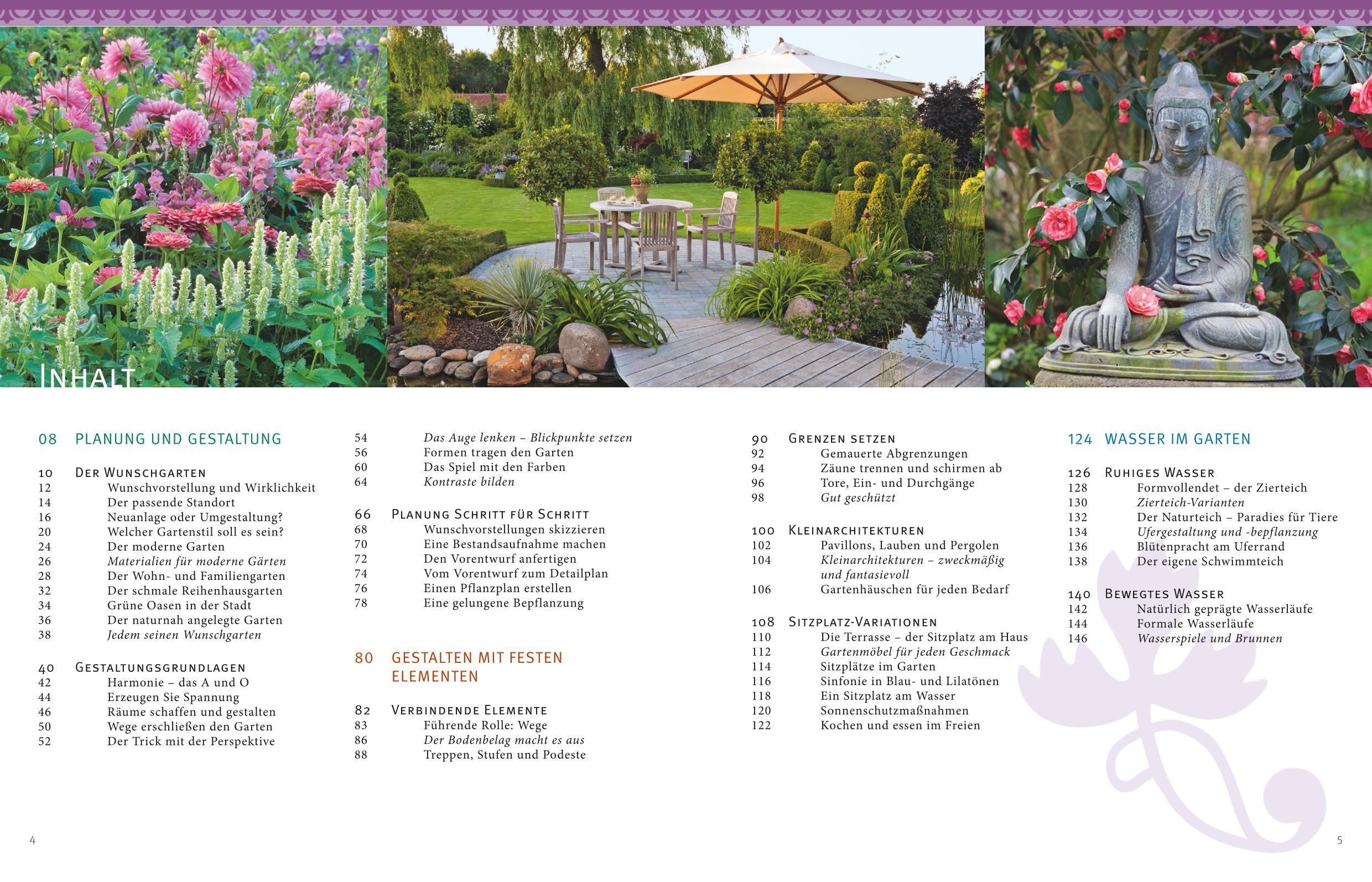 Beispielinhalt (Bild) Gärten gestalten