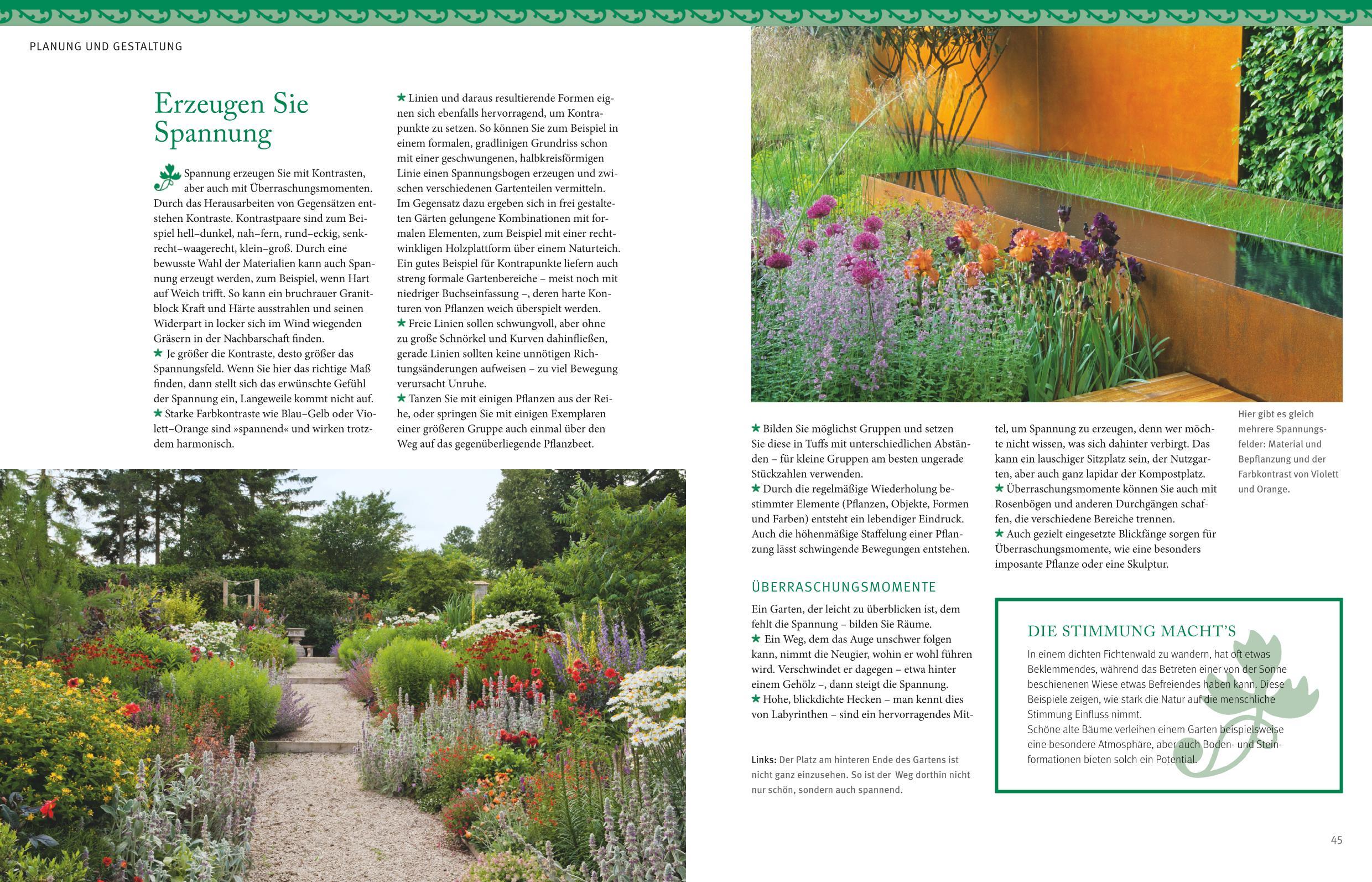 Beispielinhalt (Bild) Gärten gestalten