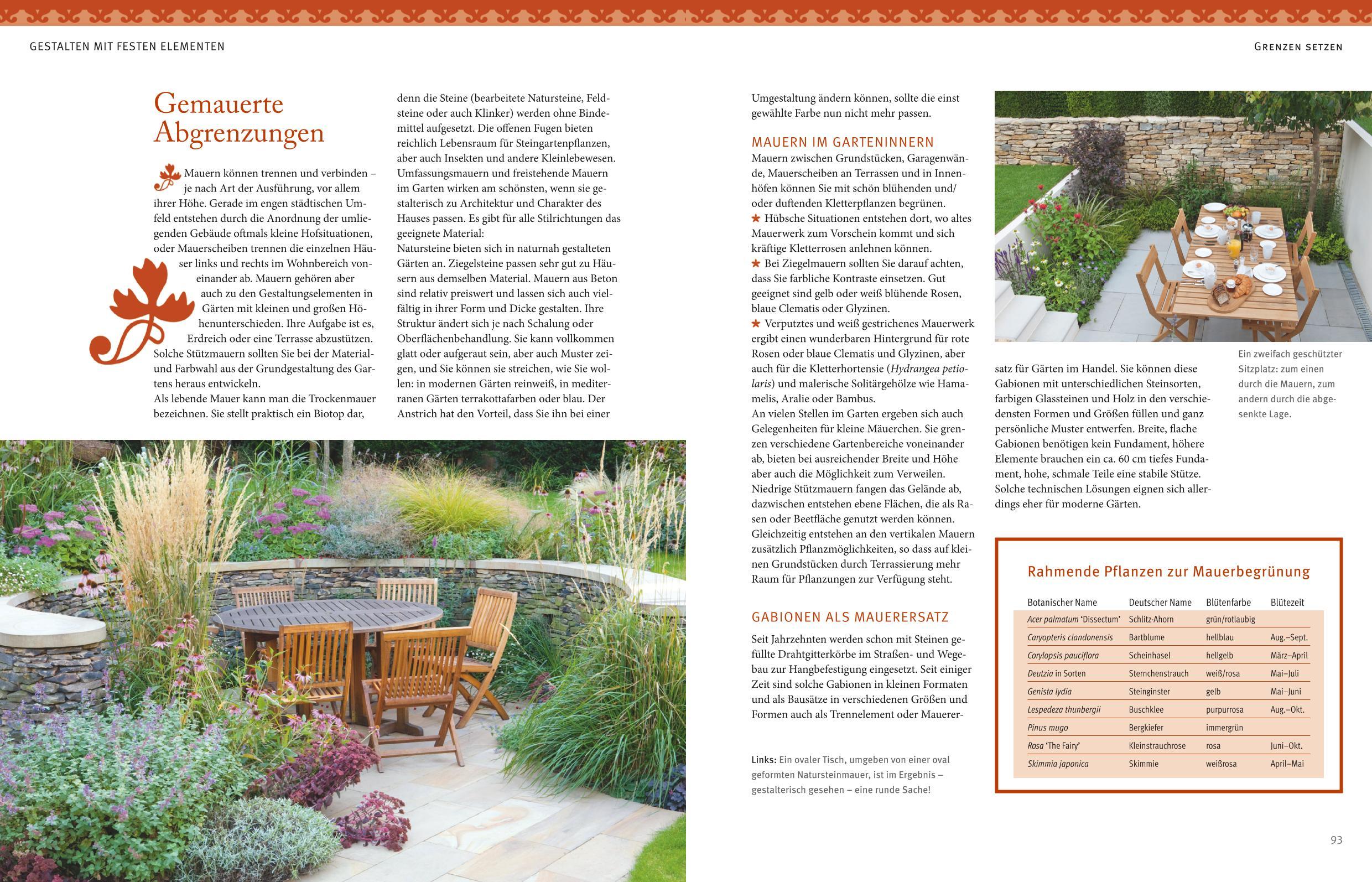 Beispielinhalt (Bild) Gärten gestalten