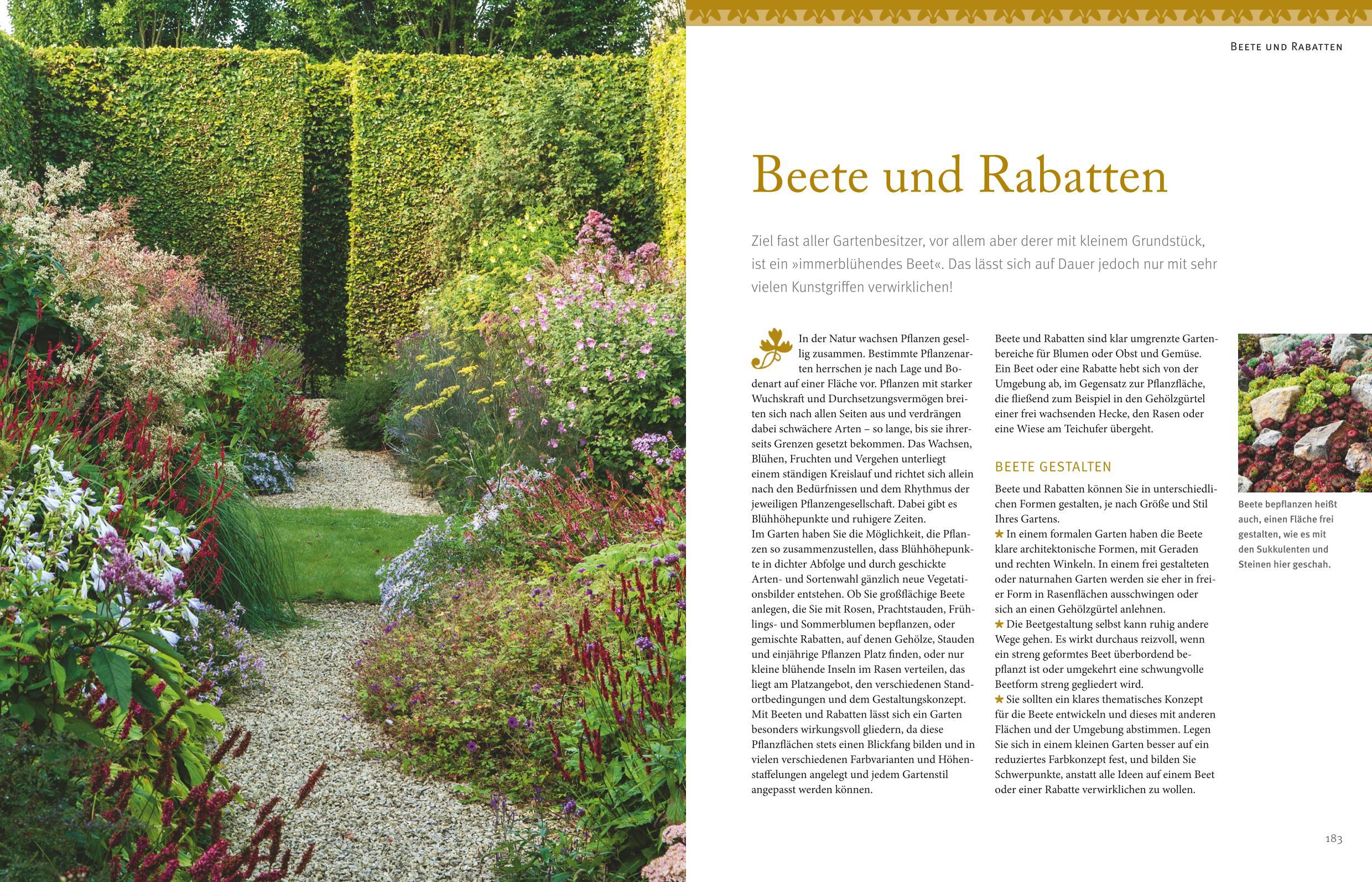 Beispielinhalt (Bild) Gärten gestalten