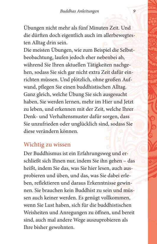 Beispielinhalt (Bild) Der kleine Alltagsbuddhist