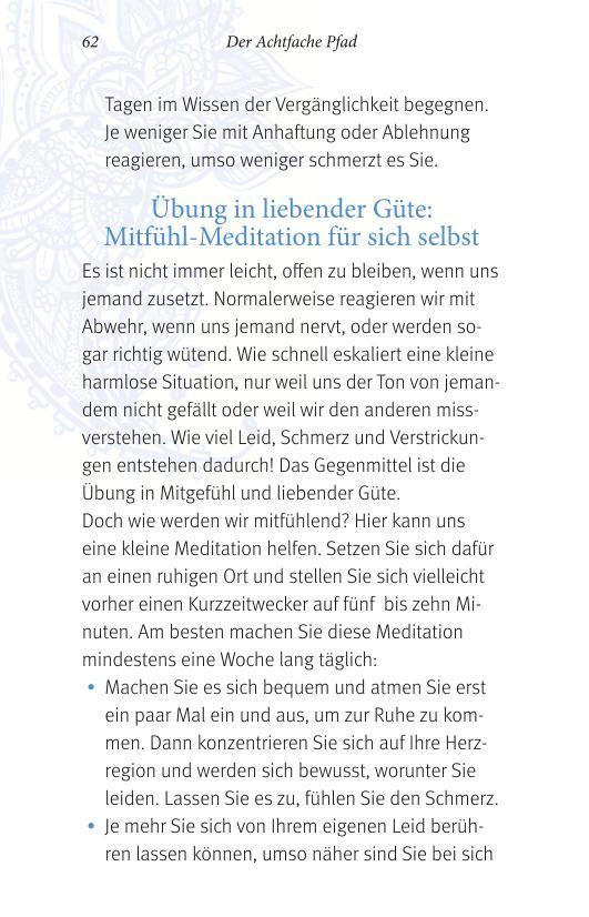 Beispielinhalt (Bild) Der kleine Alltagsbuddhist