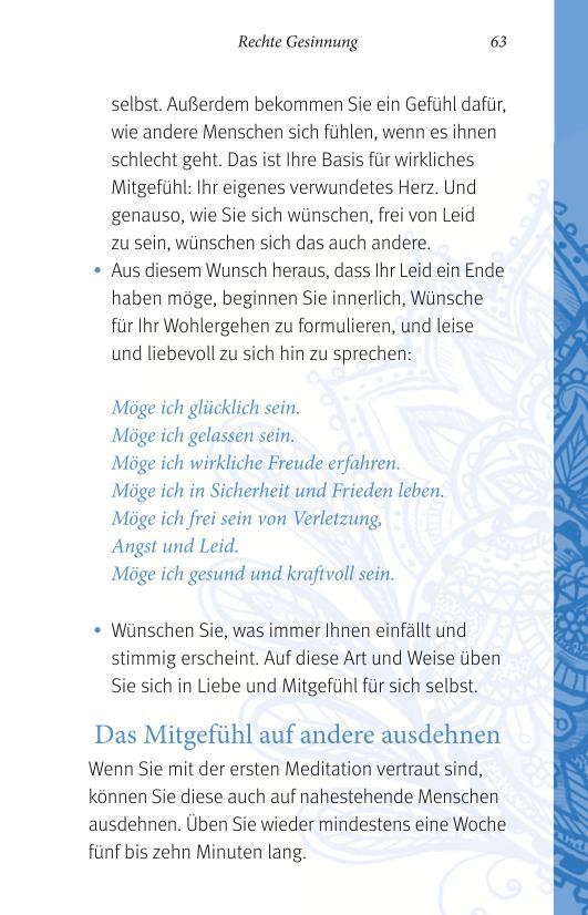 Beispielinhalt (Bild) Der kleine Alltagsbuddhist