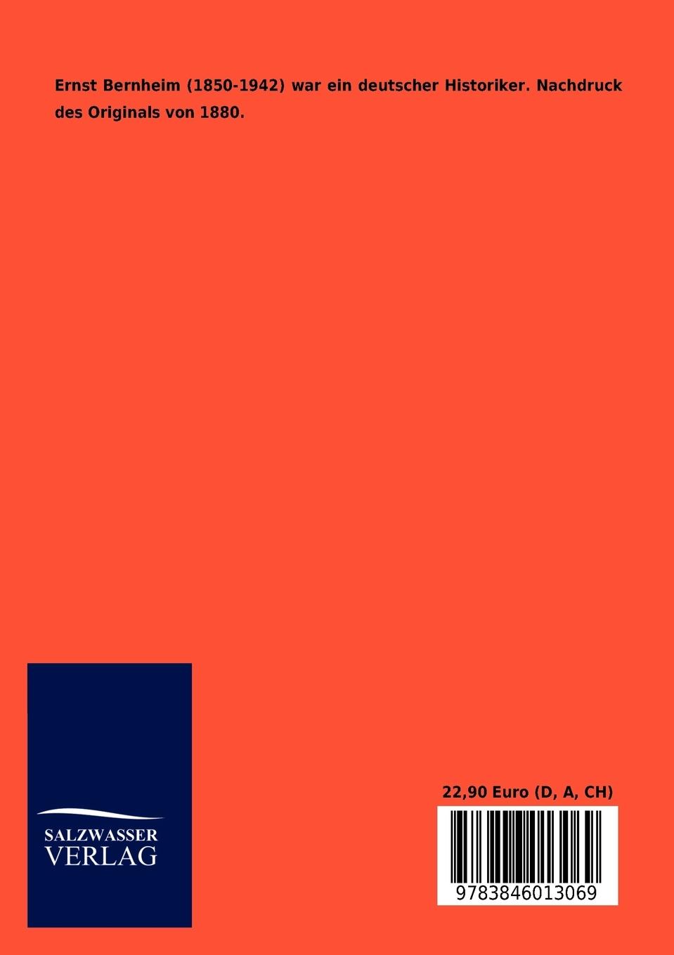 Rückseitencover Geschichtsforschung und Geschichtsphilosophie