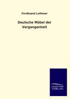 Vorderes Coverbild Deutsche Möbel der Vergangenheit