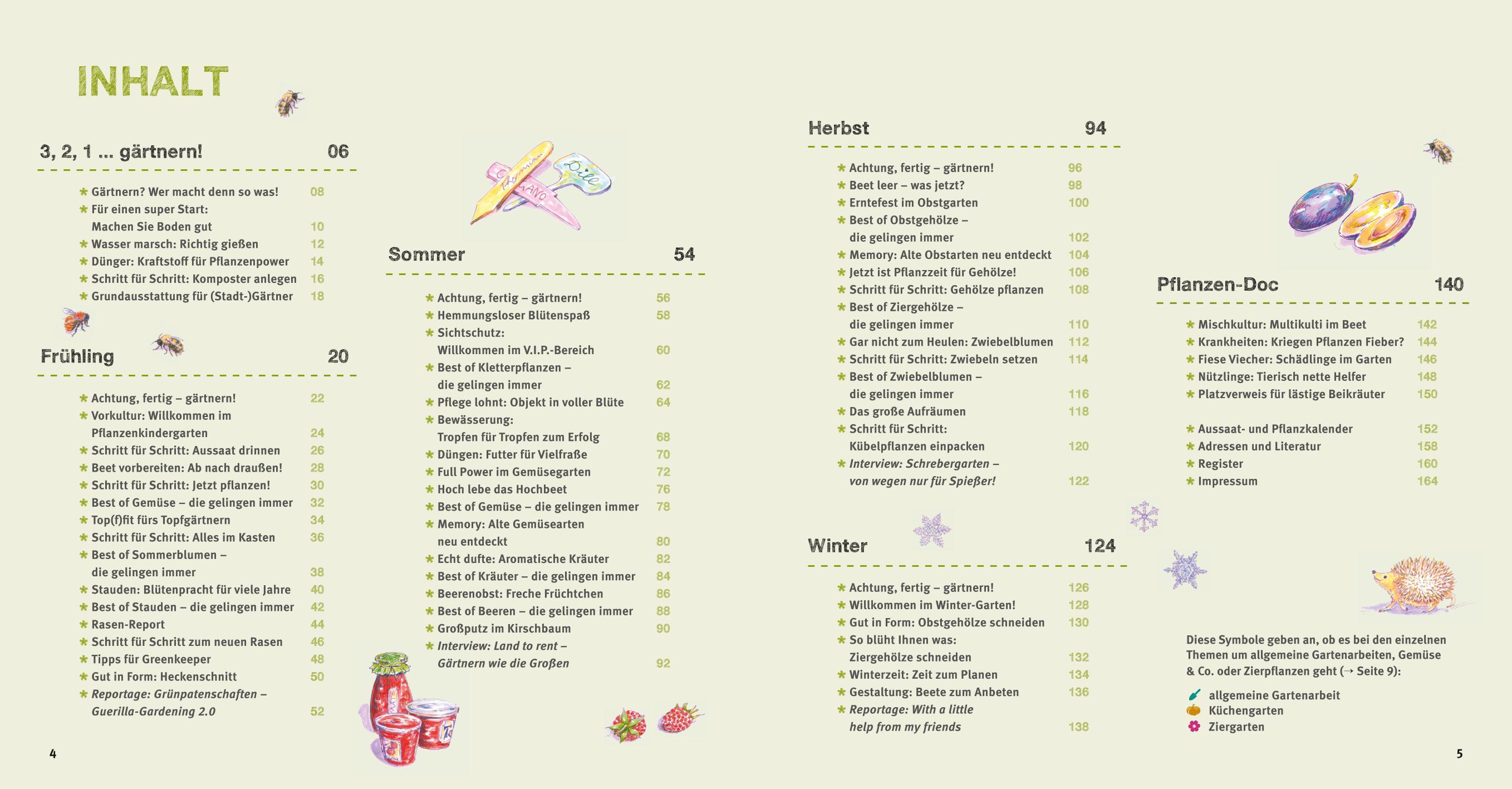 Beispielinhalt (Bild) Garten Basics - Gärtnern für Anfänger