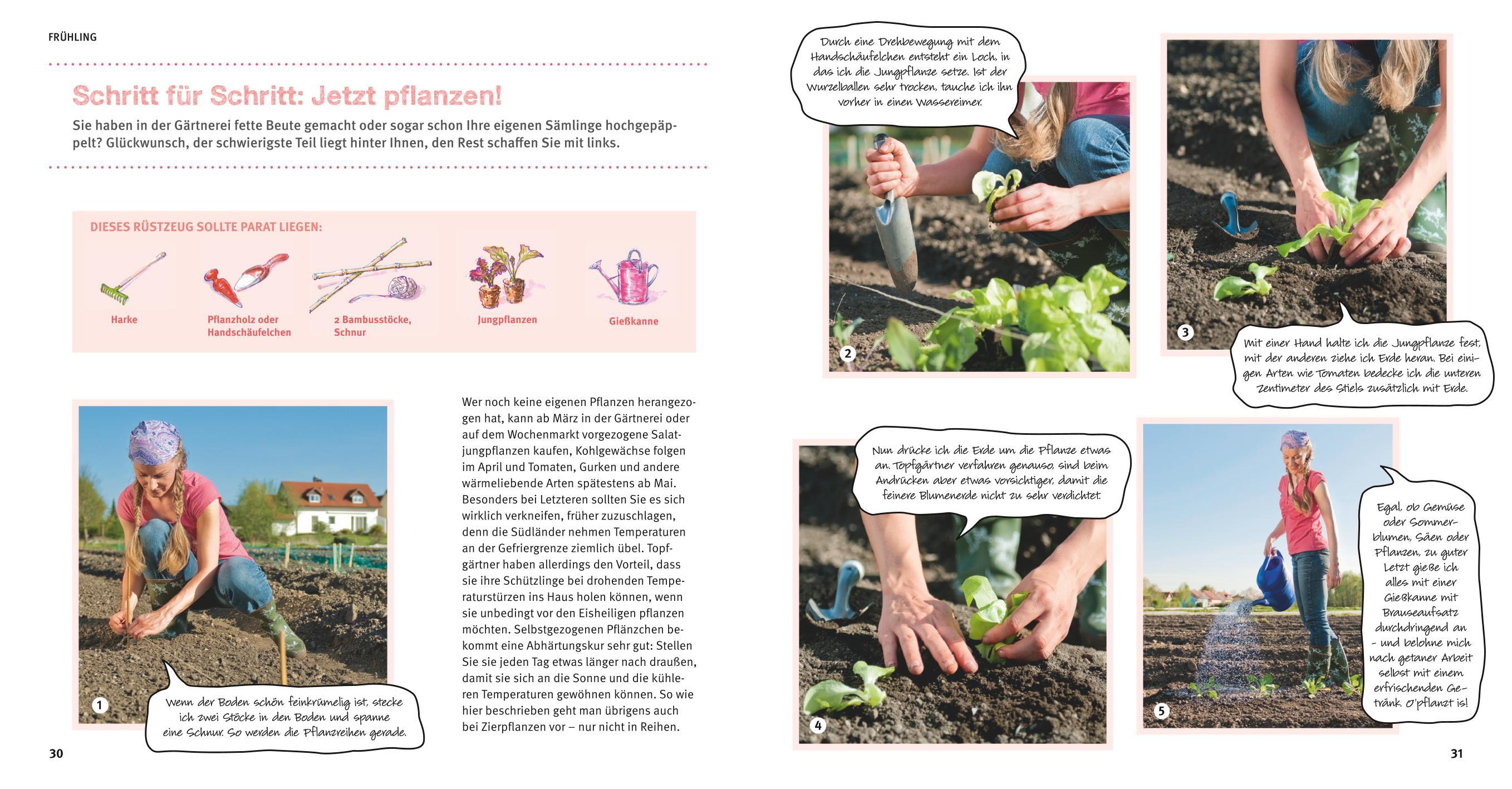 Beispielinhalt (Bild) Garten Basics - Gärtnern für Anfänger