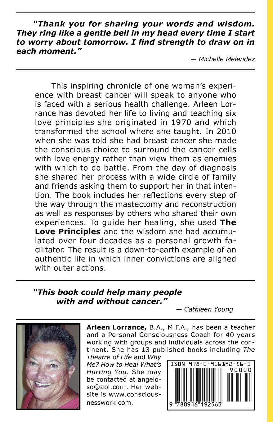 Rückseitencover Facing Cancer Without Fear: How to Empower Yourself Through Conscious Choices