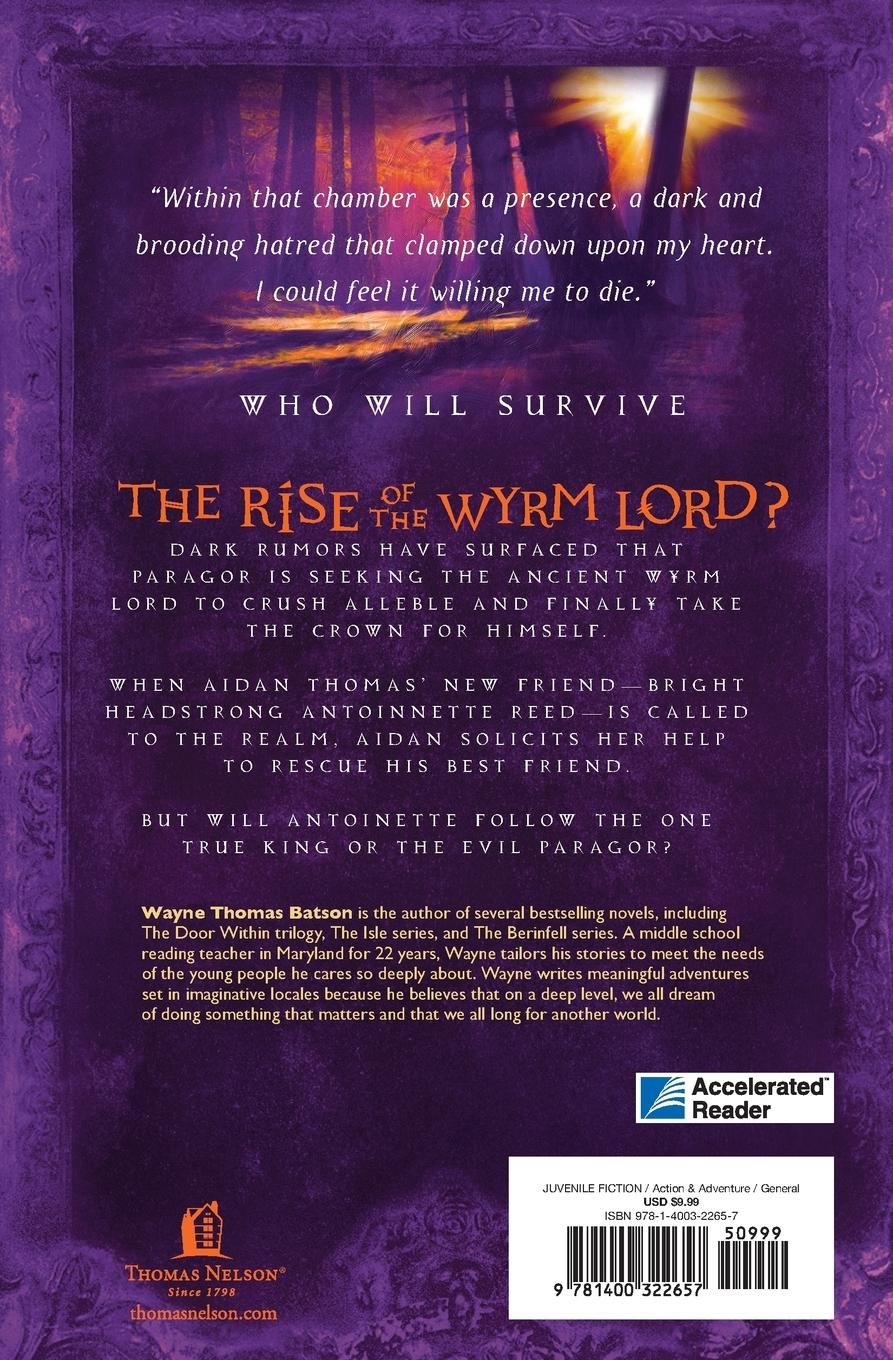 Rückseitencover The Rise of the Wyrm Lord