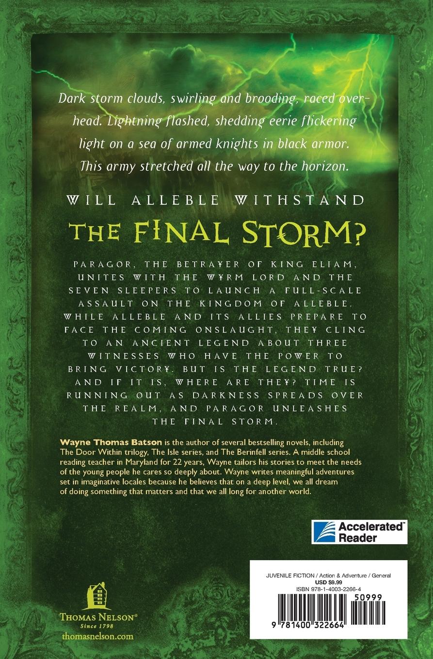 Rückseitencover The Final Storm