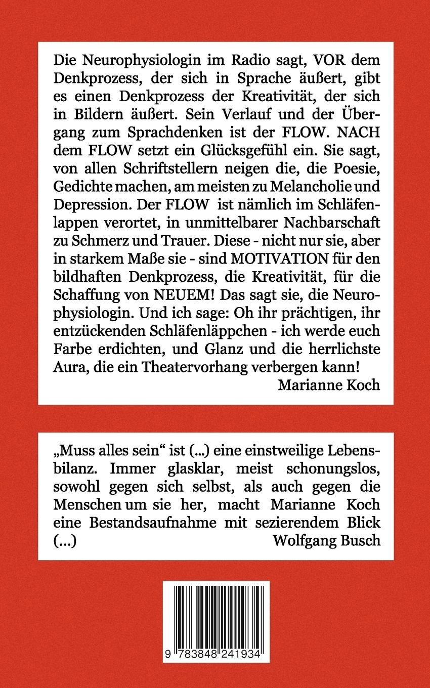 Rückseitencover Muss alles sein