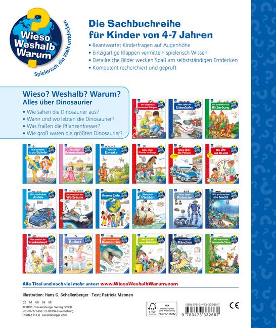 Beispielinhalt (Bild) Wieso? Weshalb? Warum?, Band 12: Alles über Dinosaurier