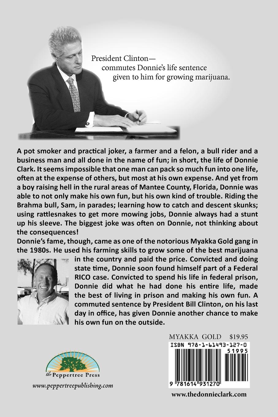 Rückseitencover The Donnie Clark, Myakka Gold