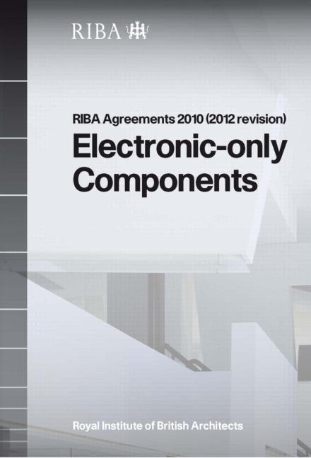Vorderes Coverbild Riba Agreements 2010 (2012 Revision) Electronic Only Components - Printed Copy