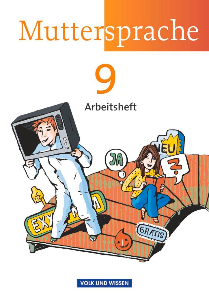 Vorderes Coverbild Muttersprache 9. Schuljahr. Arbeitsheft Östliche Bundesländer und Berlin