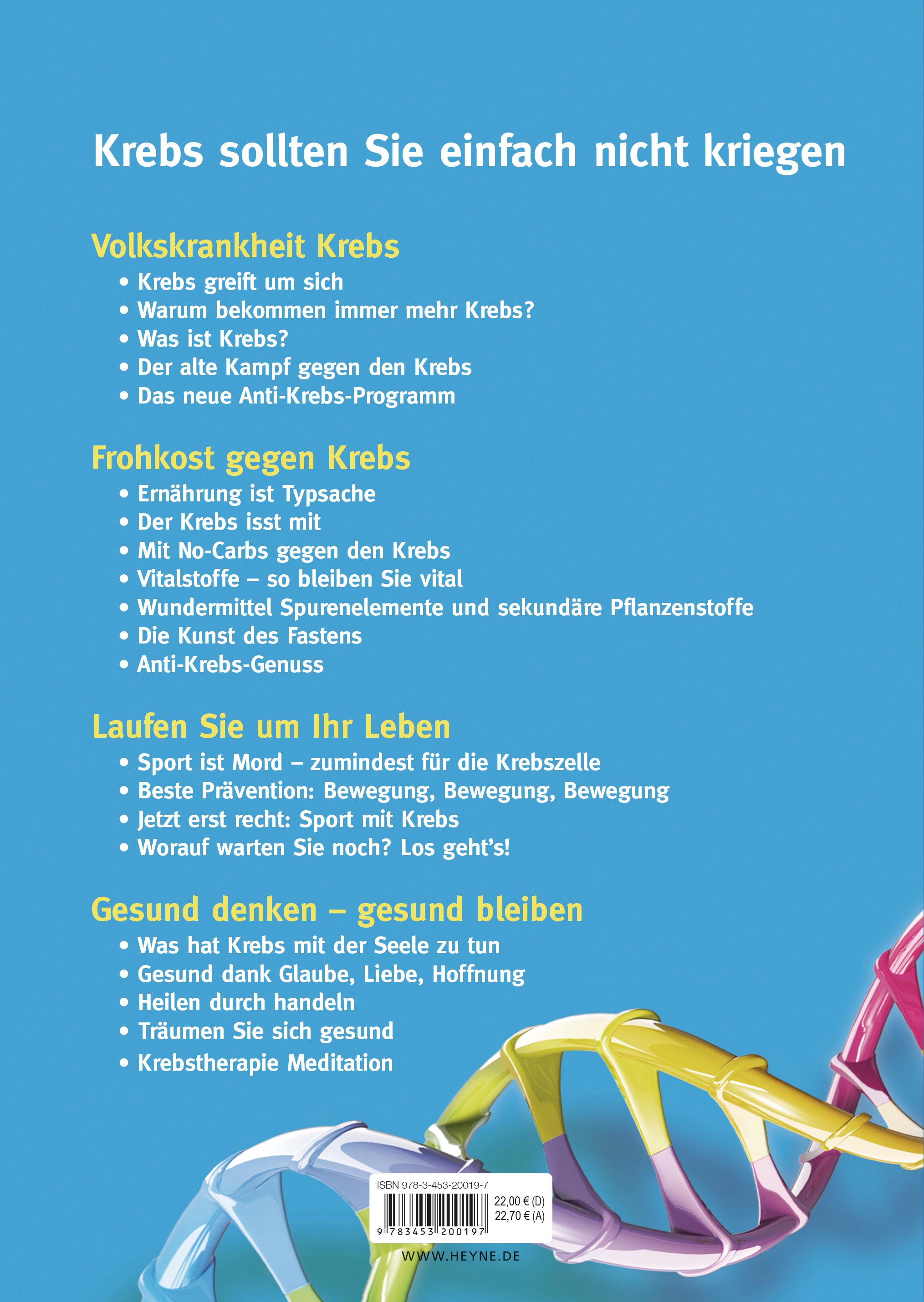 Beispielinhalt (Bild) Das neue Anti-Krebs-Programm