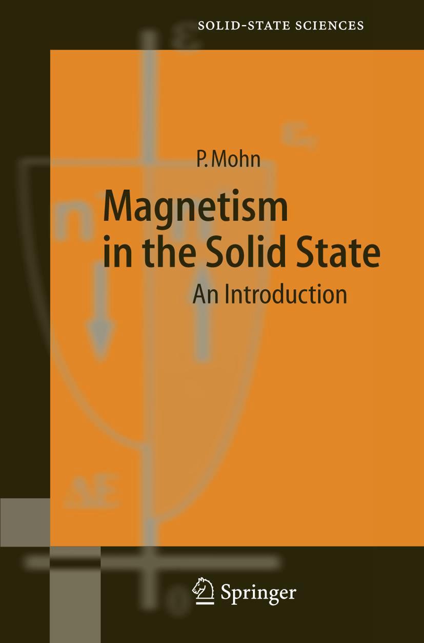 Vorderes Coverbild Magnetism in the Solid State