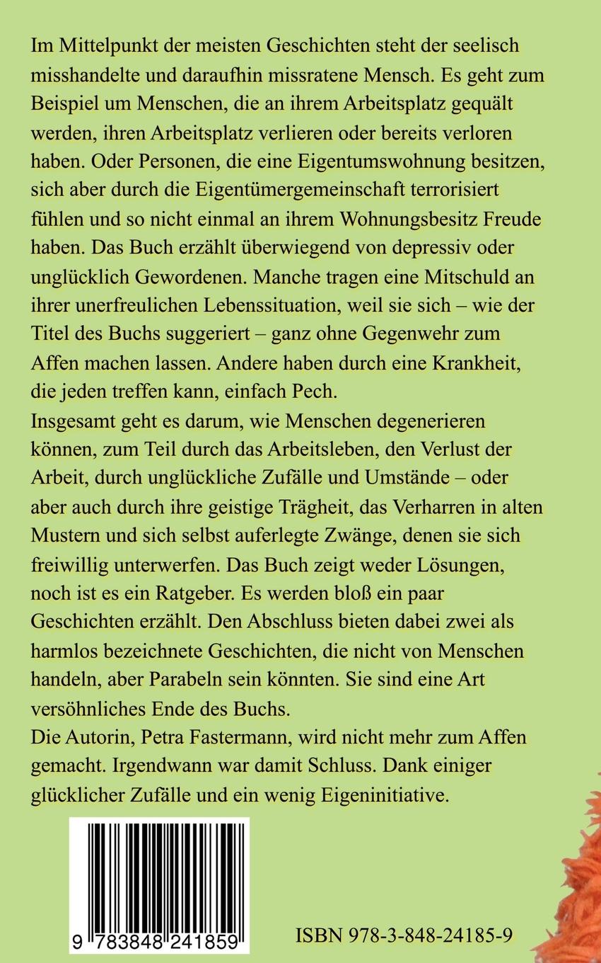 Rückseitencover Zum Affen gemacht werden