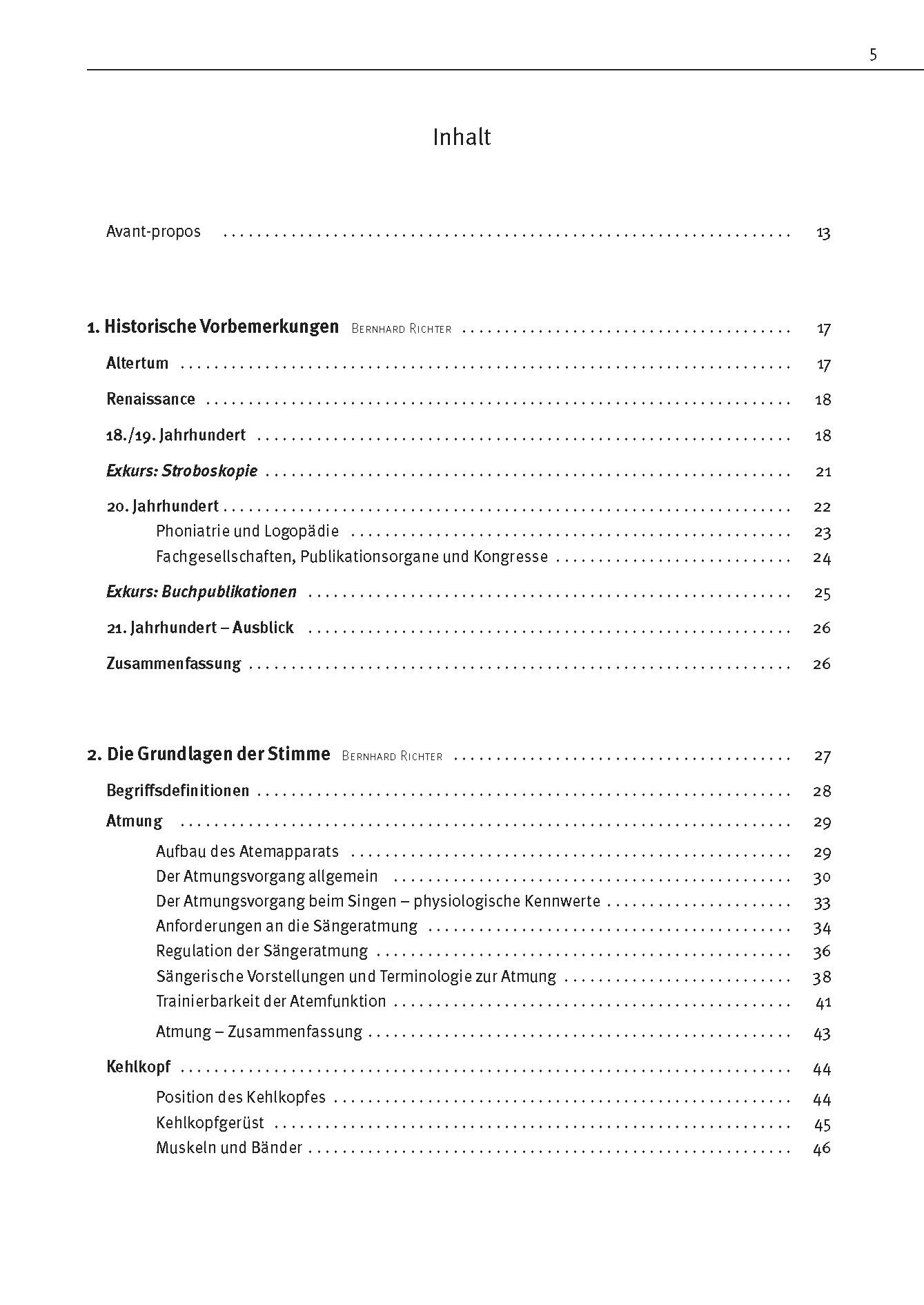 Beispielinhalt (Bild) Die Stimme