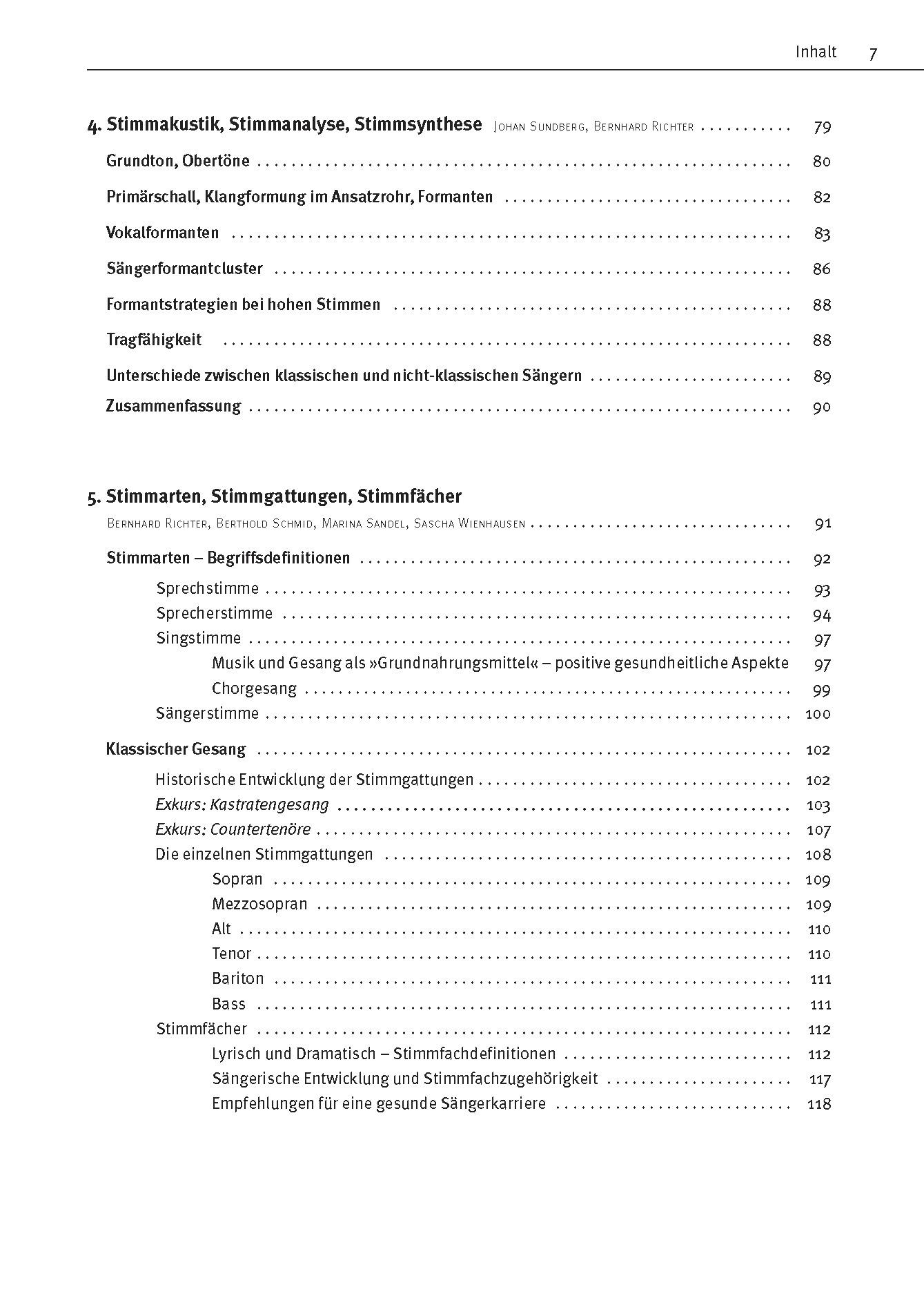 Beispielinhalt (Bild) Die Stimme