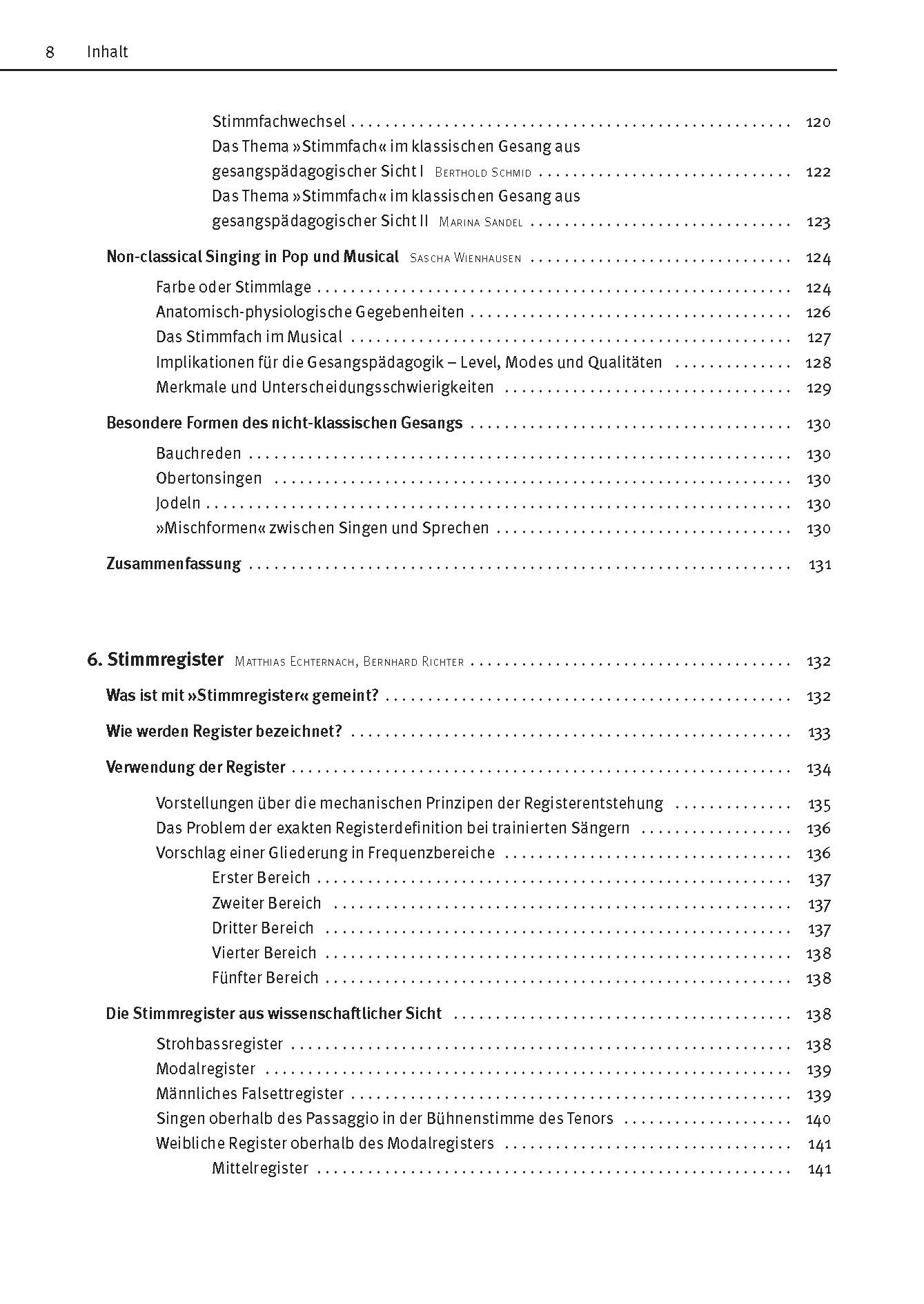 Beispielinhalt (Bild) Die Stimme