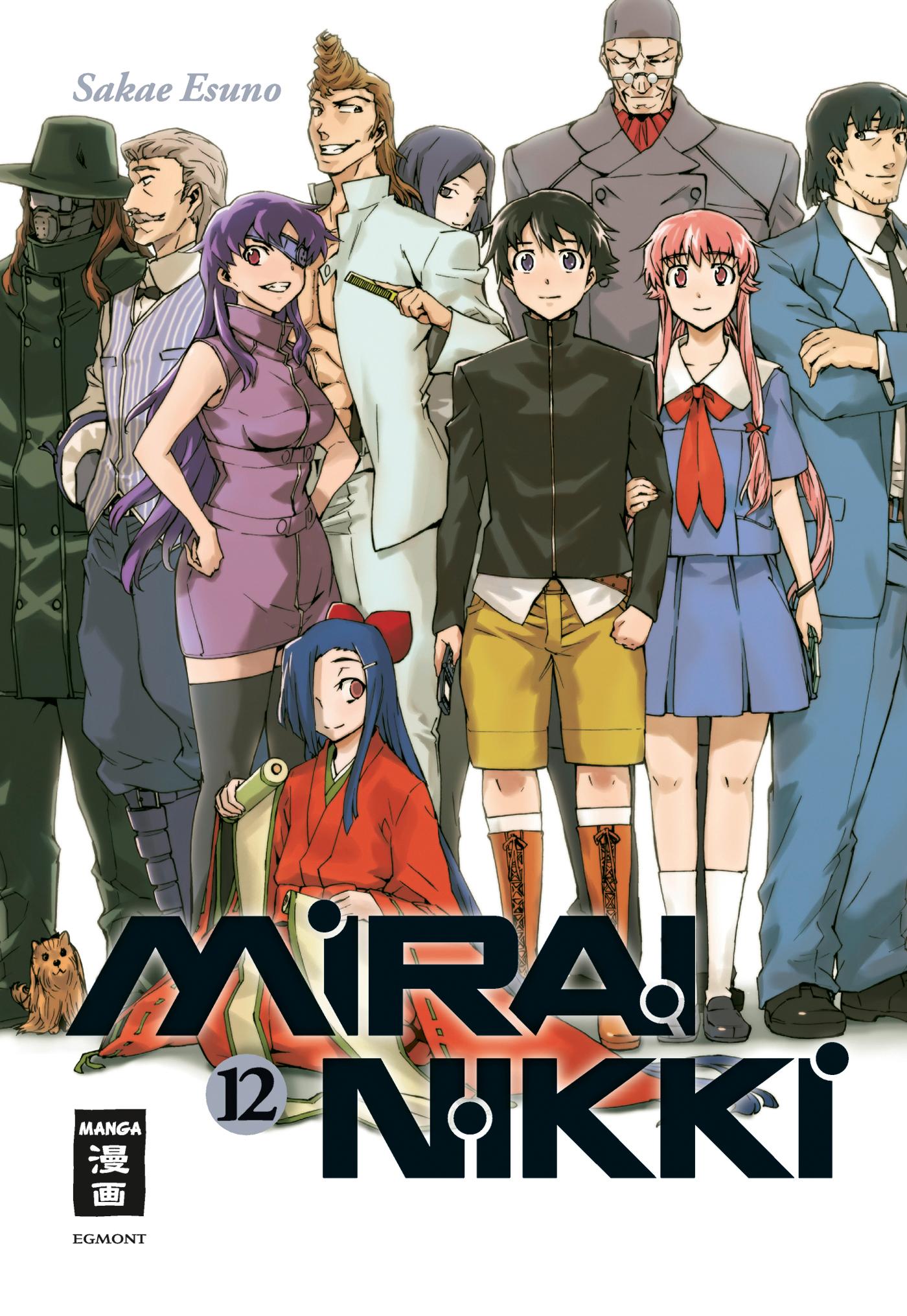 Vorderes Coverbild Mirai Nikki 12
