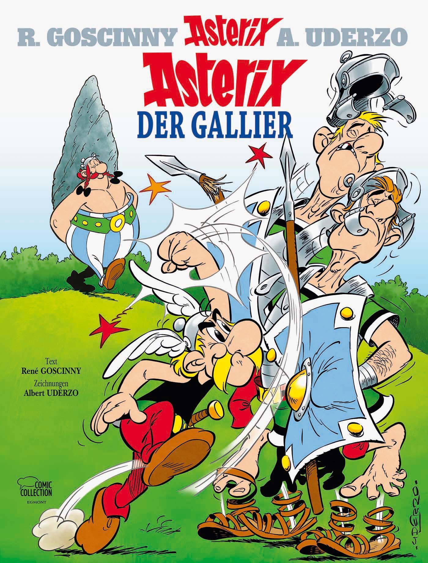 Vorderes Coverbild Asterix 01: Asterix der Gallier