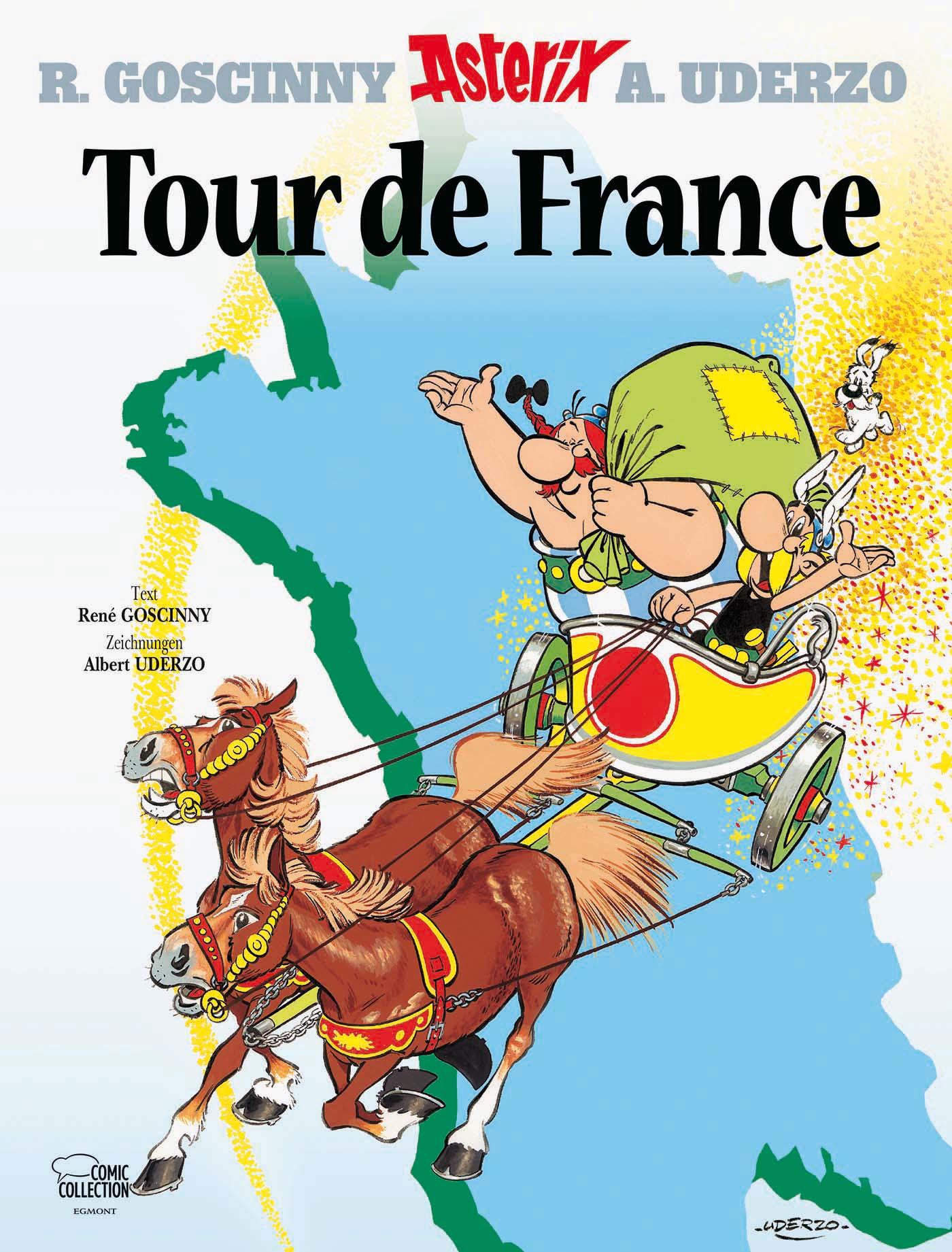 Vorderes Coverbild Asterix 06: Tour de France
