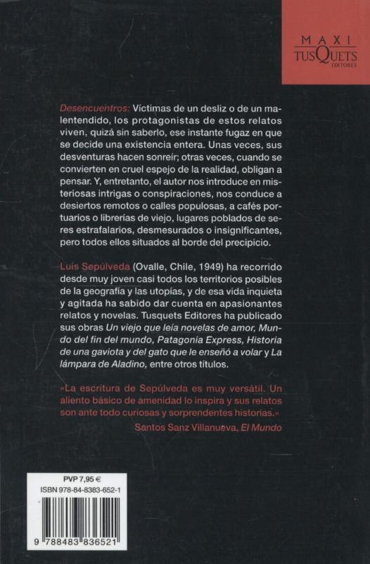 Rückseitencover Desencuentros