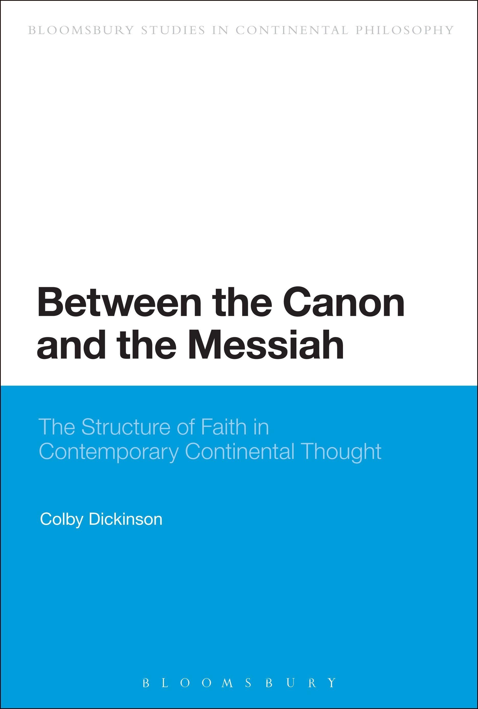 Vorderes Coverbild Between the Canon and the Messiah