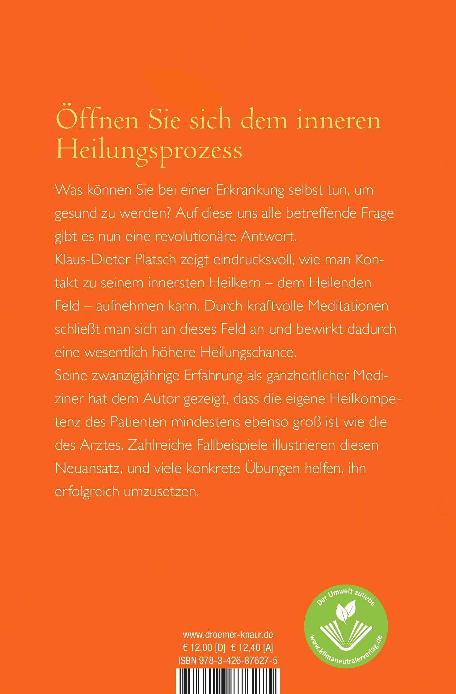 Rückseitencover Das Heilende Feld