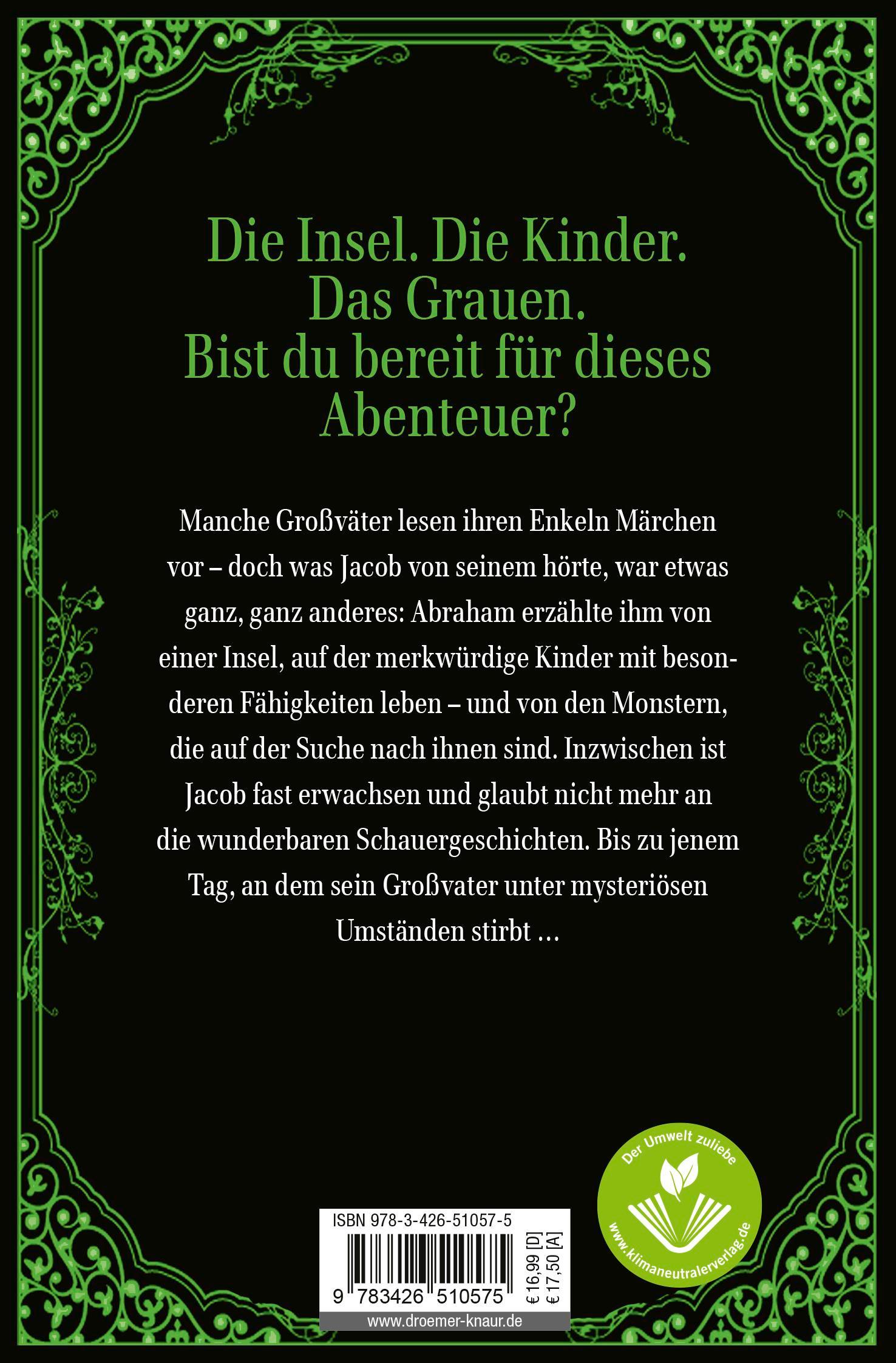 Rückseitencover Die Insel der besonderen Kinder