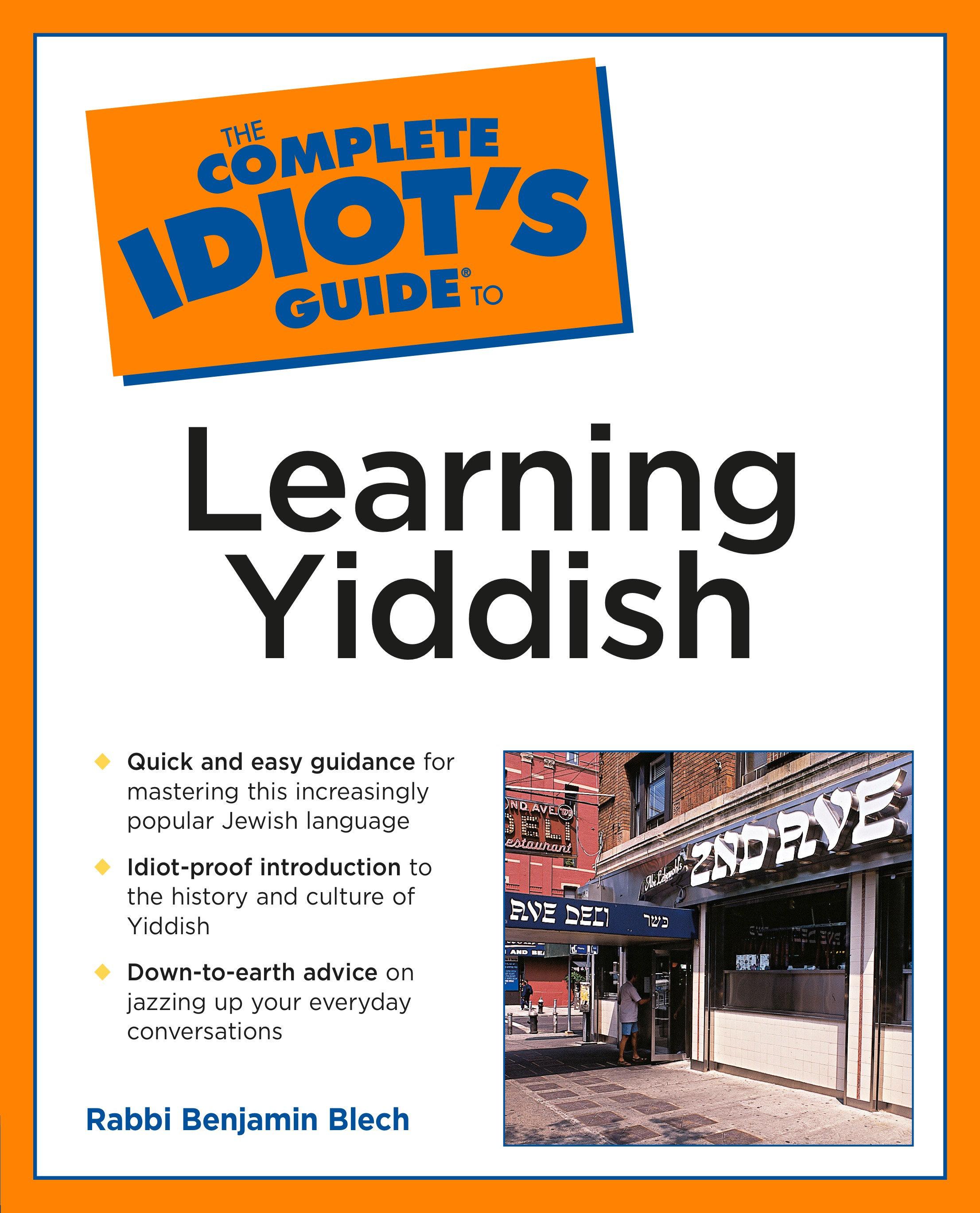 Vorderes Coverbild Complete Idiot's Guide to Learning Yiddish