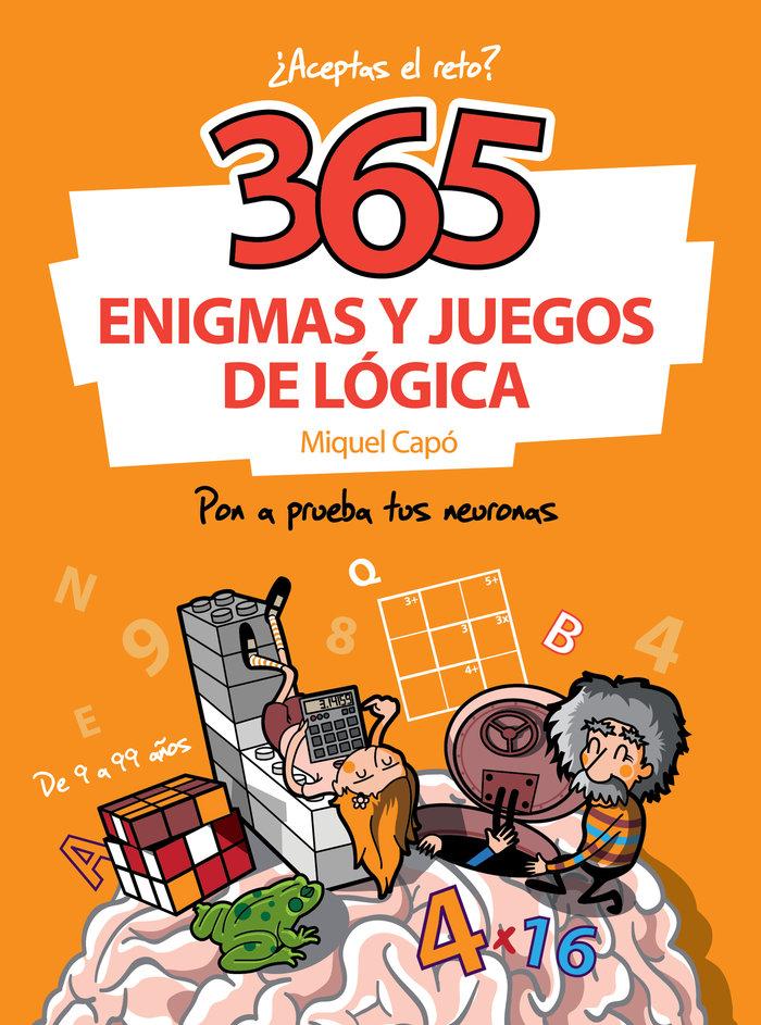 Vorderes Coverbild 365 enigmas y juegos de lógica