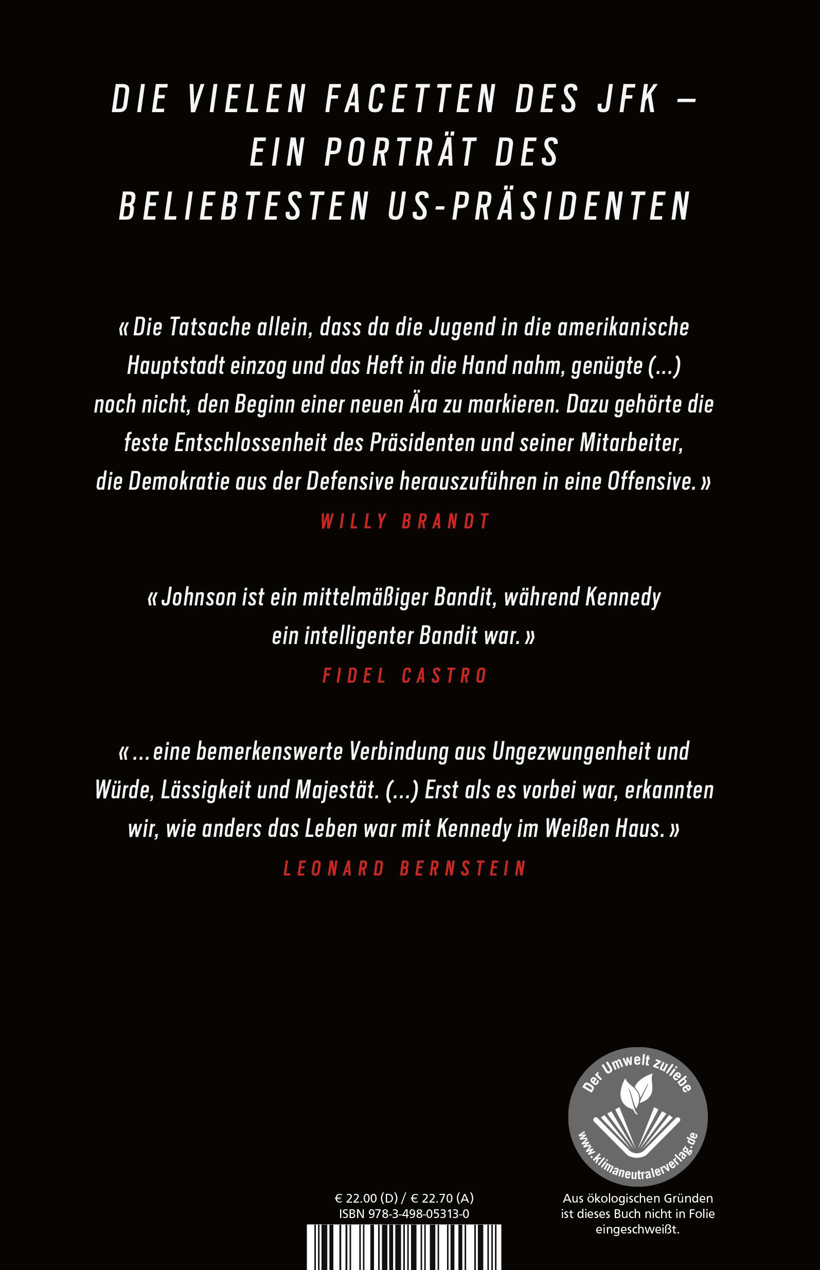 Rückseitencover John F. Kennedy