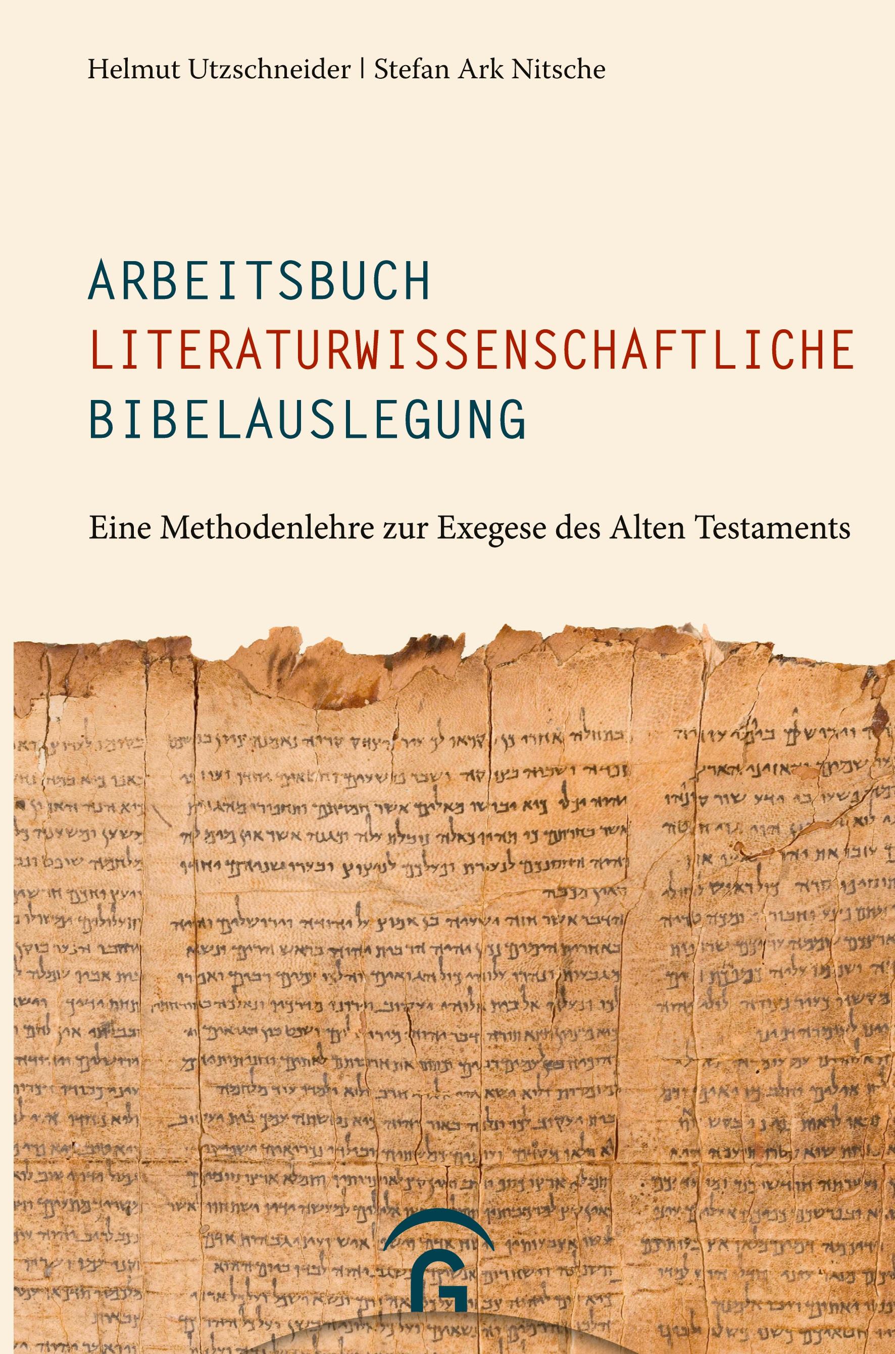 Vorderes Coverbild Arbeitsbuch literaturwissenschaftliche Bibelauslegung