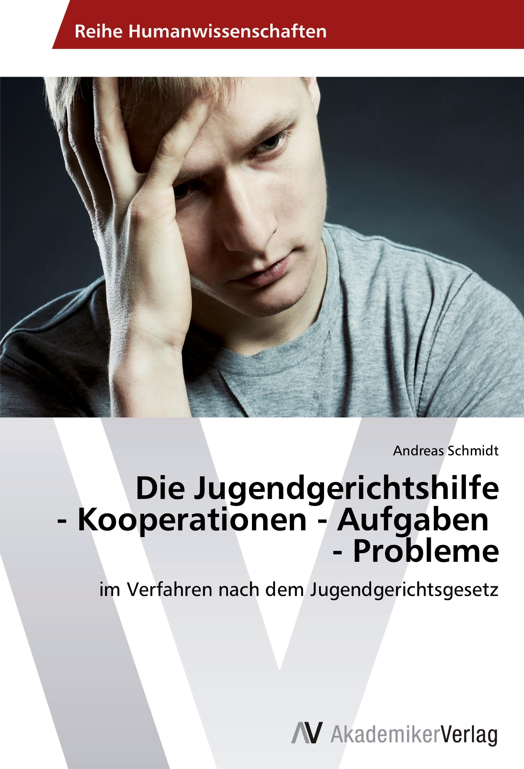 Vorderes Coverbild Die Jugendgerichtshilfe  - Kooperationen - Aufgaben   - Probleme