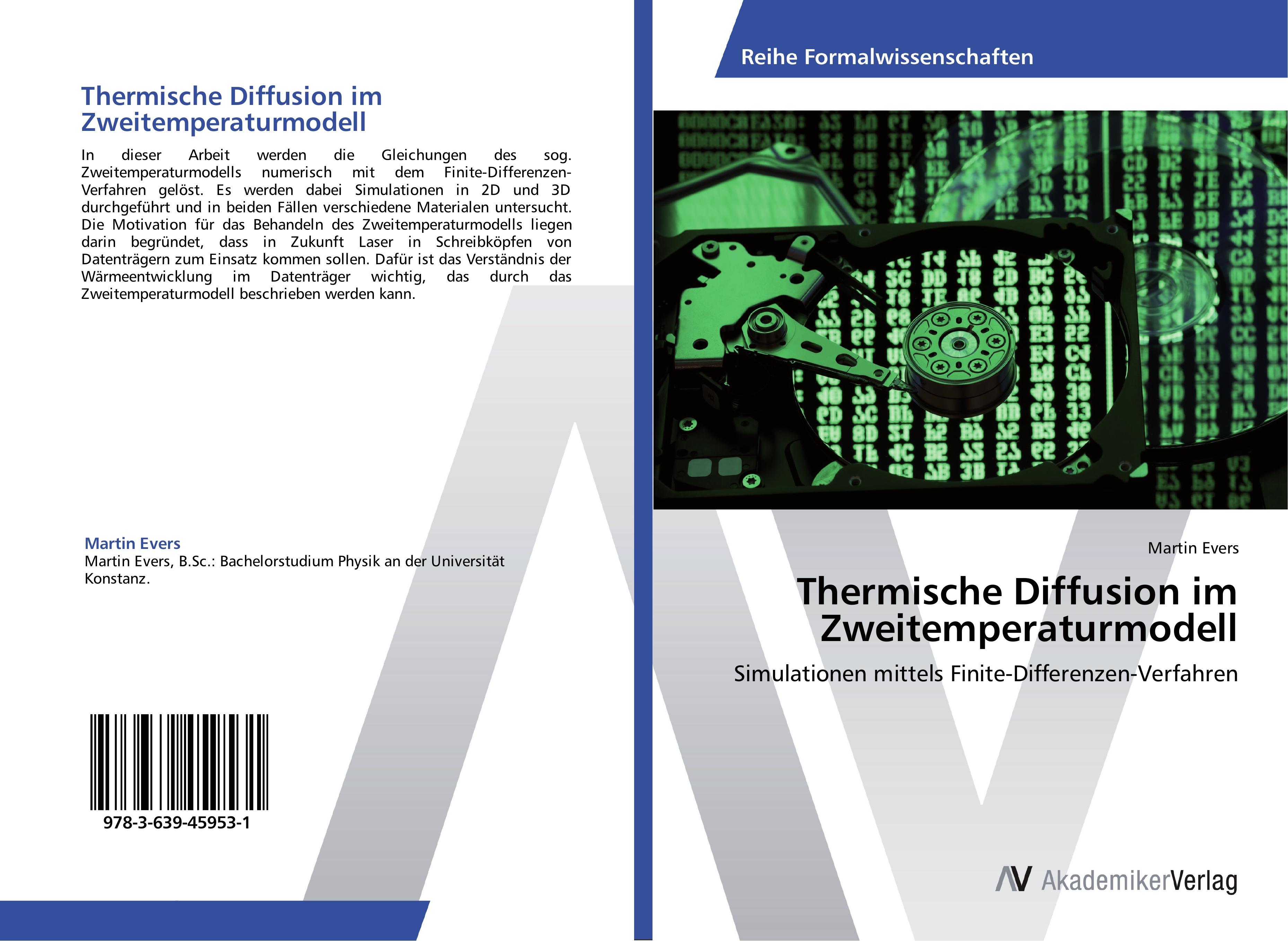Vorderes Coverbild Thermische Diffusion im Zweitemperaturmodell