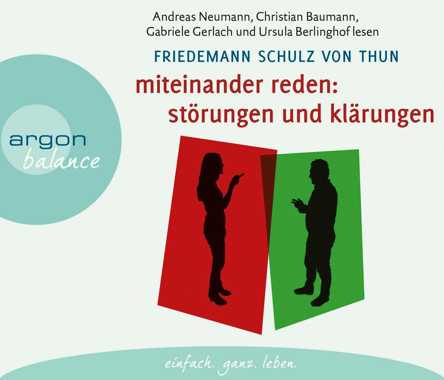 Vorderes Coverbild Miteinander reden Teil 1: Störungen und Klärungen