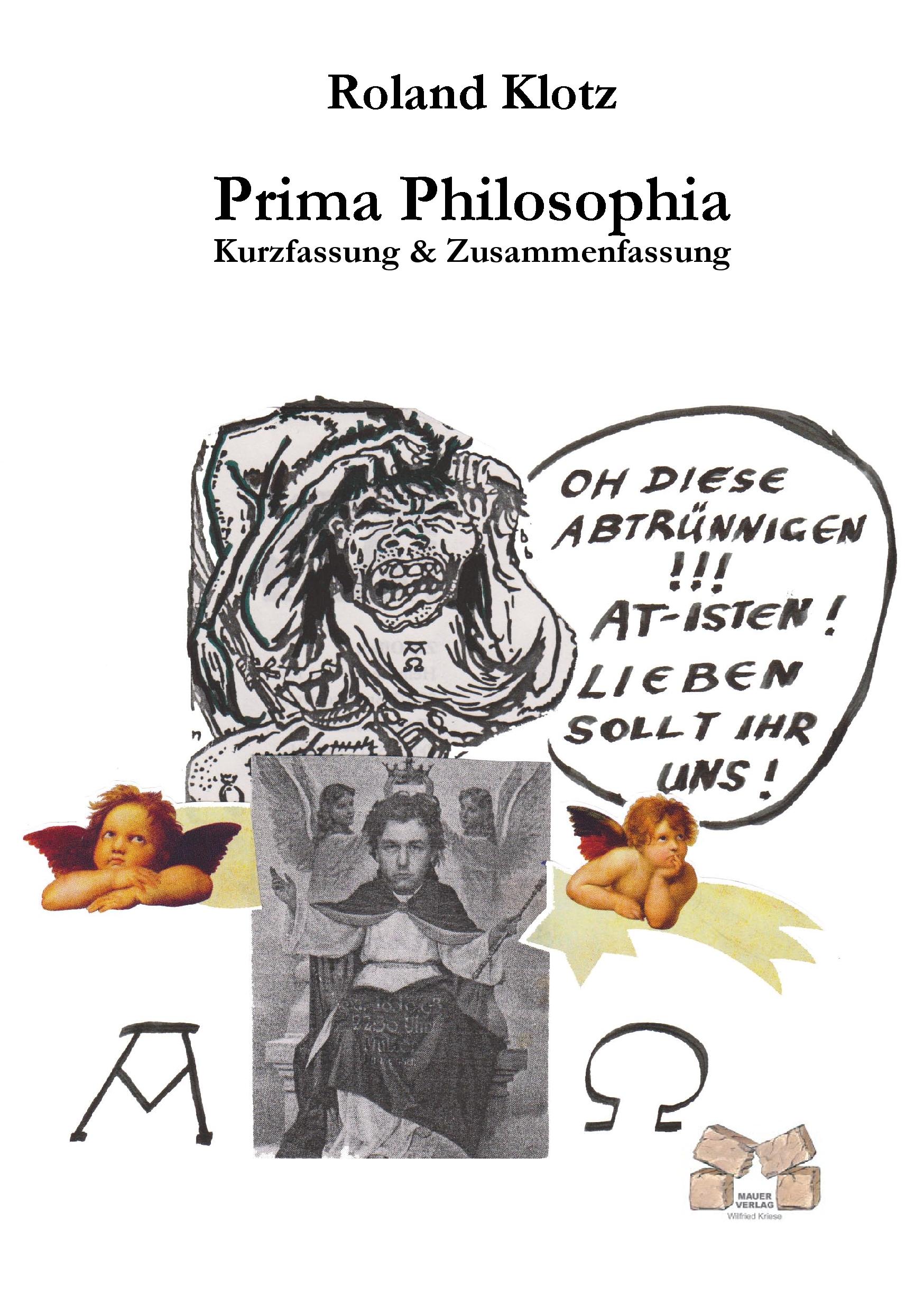 Vorderes Coverbild Prima Philosophia