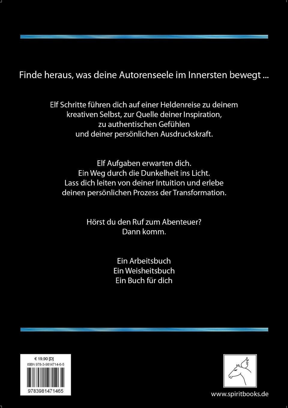 Rückseitencover Heldenreise ins Herz des Autors