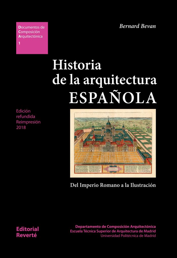 Vorderes Coverbild Historia de la arquitectura española