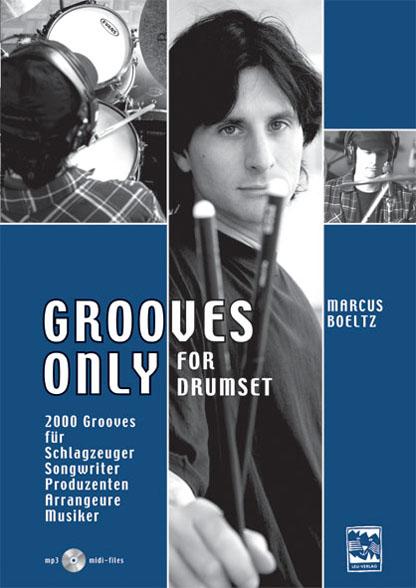 Vorderes Coverbild Grooves Only for Drumset