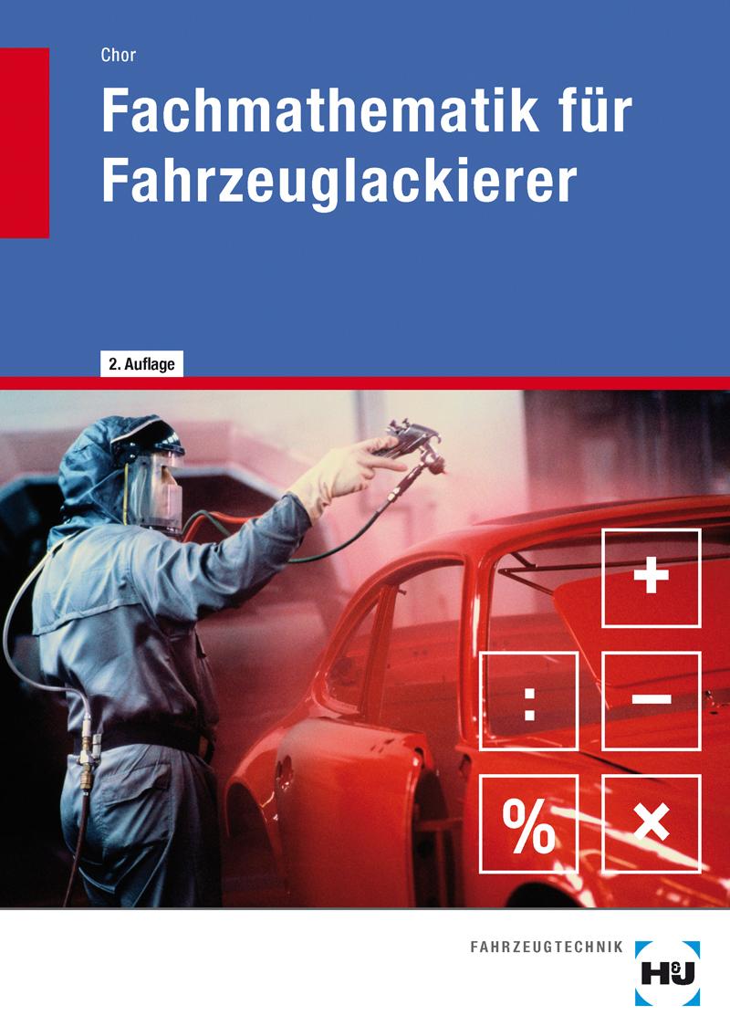 Vorderes Coverbild Fachmathematik für Fahrzeuglackierer