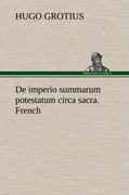 Vorderes Coverbild De imperio summarum potestatum circa sacra. French