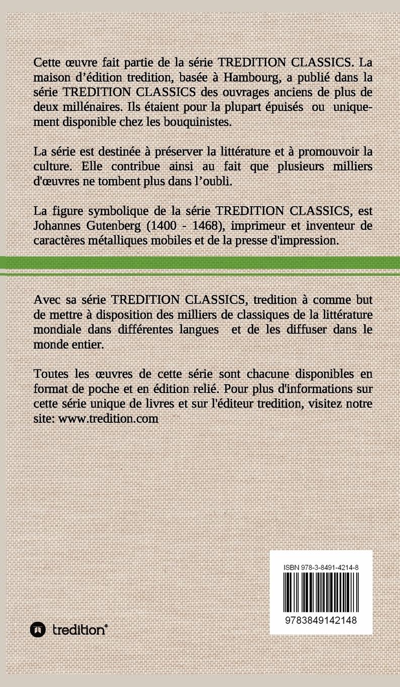 Rückseitencover La Folle Journée ou le Mariage de Figaro