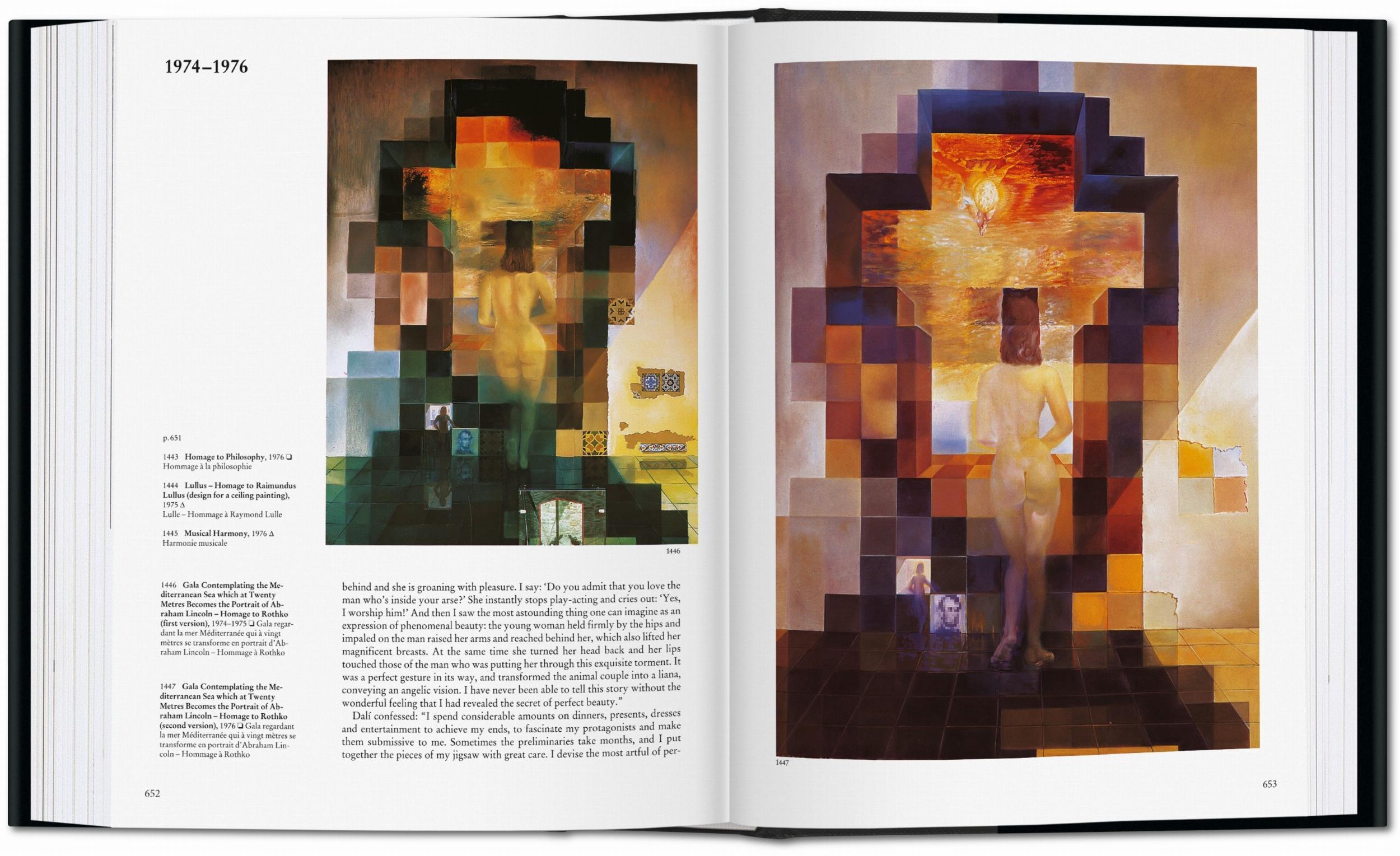 Beispielinhalt (Bild) Salvador Dalí. Das malerische Werk