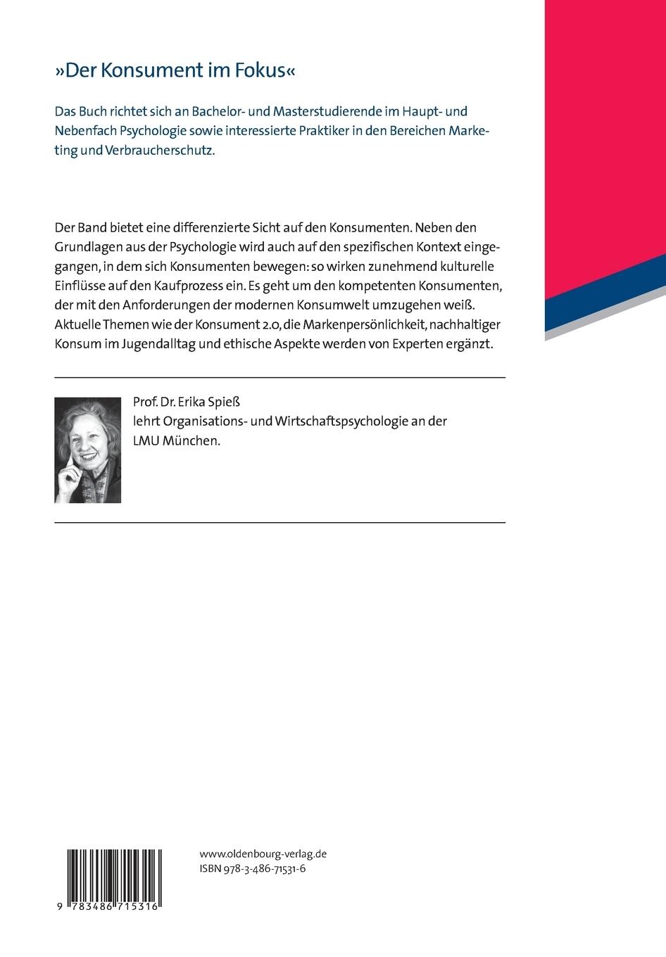 Rückseitencover Konsumentenpsychologie